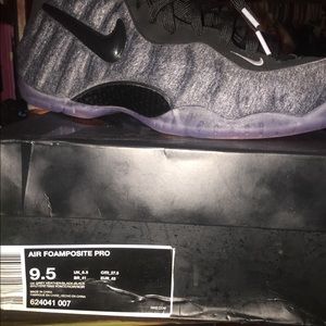 Foamposites size 9 1/2